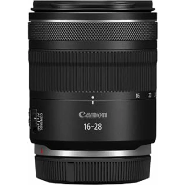 CANON LENS RF 16-28mm F2.8 IS STM, Weitwinkelzoomobjektiv für Canon R-Mount, lichtstark F2.8, kompakt, schwarz