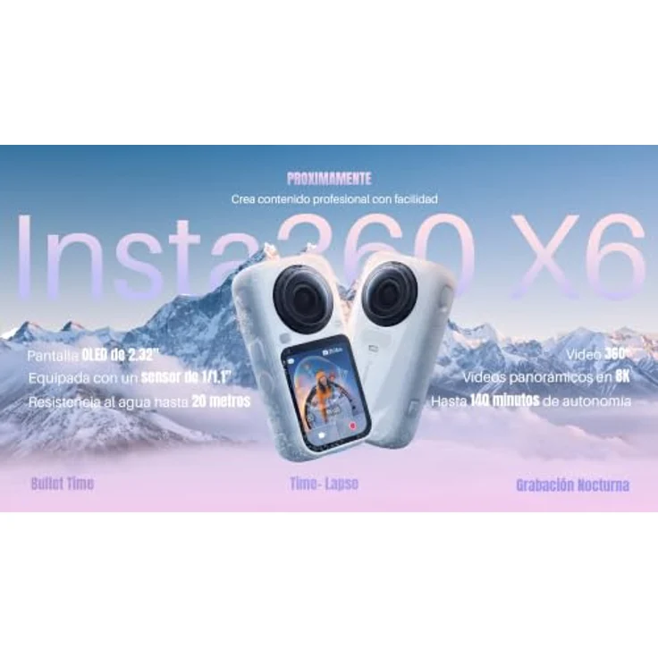 Insta360 X6 Standard Bundle, Action Cam, Weiss – Bild 8