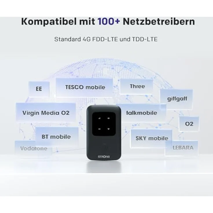 Strong 4GMIFI150C Mobiler Router, 4G Hotspot bis 150 Mbit/s für Smartphone, Tablet und Laptop – Bild 6
