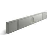 KEF XIO Silber, All-in-One-Soundbar mit 5.1.2-Konfiguration, Dolby Atmos, DTS:X, Sony 360 Reality Audio und 12 Class-D-Verstärker