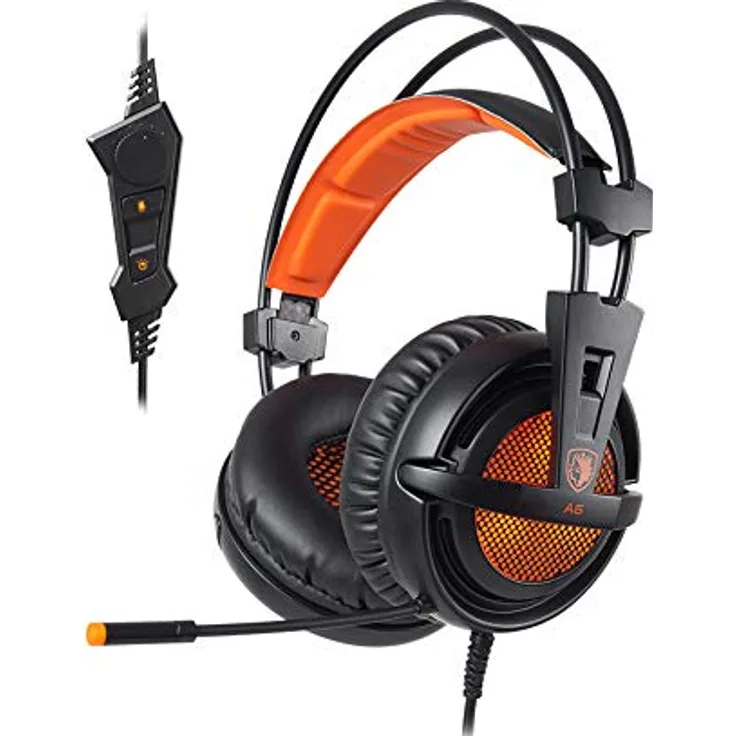 SADES A6 Gaming Headset orange