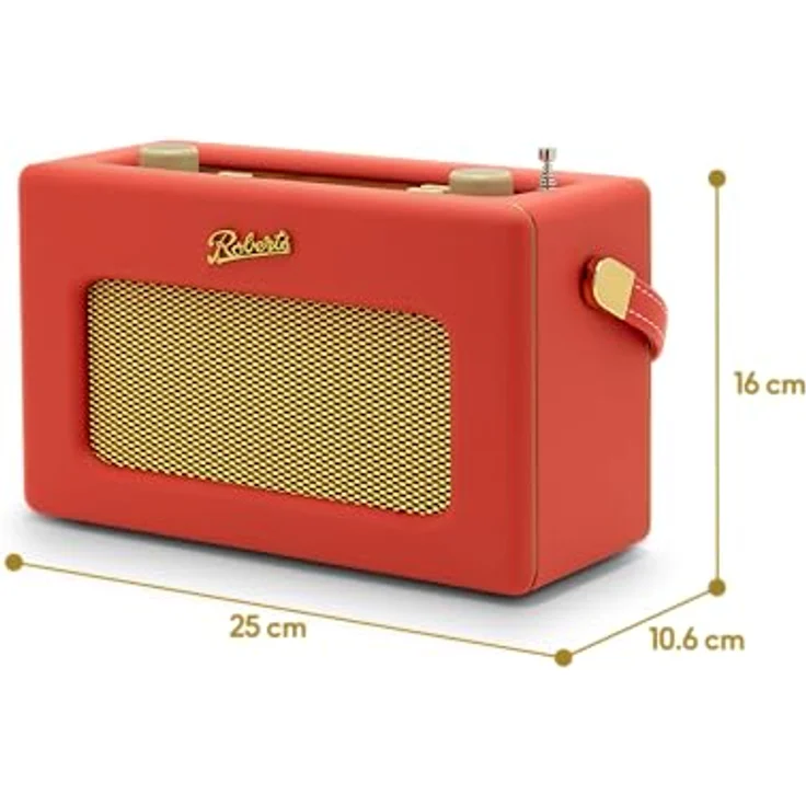 Roberts Revival iStream 3L, Internetradio mit DAB+, AM, FM, Bluetooth, WLAN, Rot – Bild 7