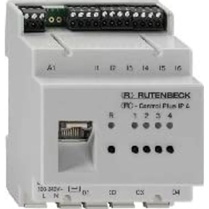 Rutenbeck - Control Plus IP 4, Netzwerkswitch mit IP-Steuerung