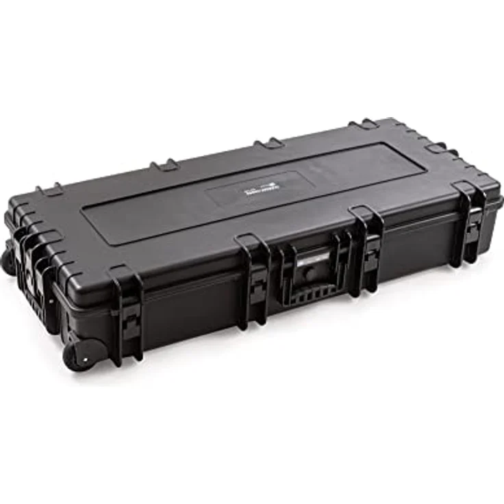 B&W International Fotorucksack B&W Case Type 7200, robuster Outdoor-Langkoffer mit Schaumstoffeinsatz, schwarz – Bild 4