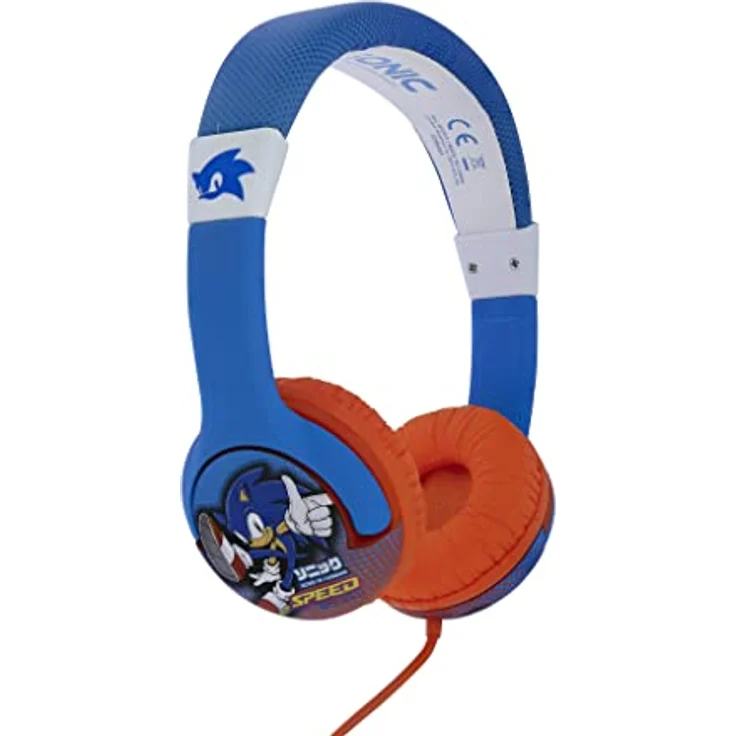 OTL Technologies SH0911 Kids Wired Headphones - Sonic The Hedgehog Kids Blue – Bild 3