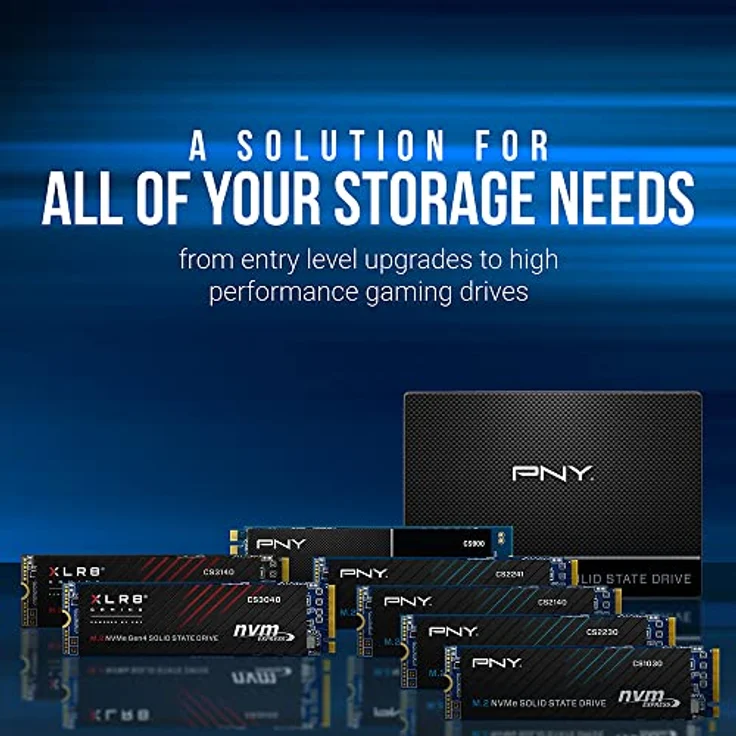 PNY CS2241 1 To NVMe Gen4 M.2 SSD (1000 GB, M.2 2280) mit 4700 MB/s Lesegeschwindigkeit und hoher Zuverlässigkeit – Bild 6