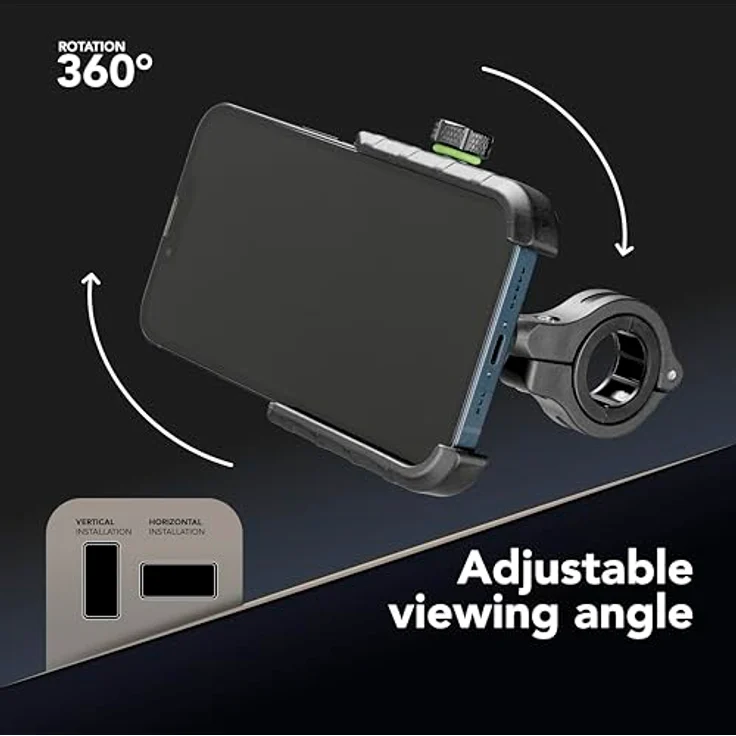 Cellularline Handy Halter für Motorad, Fahrrad & E-Scooter – Bild 5