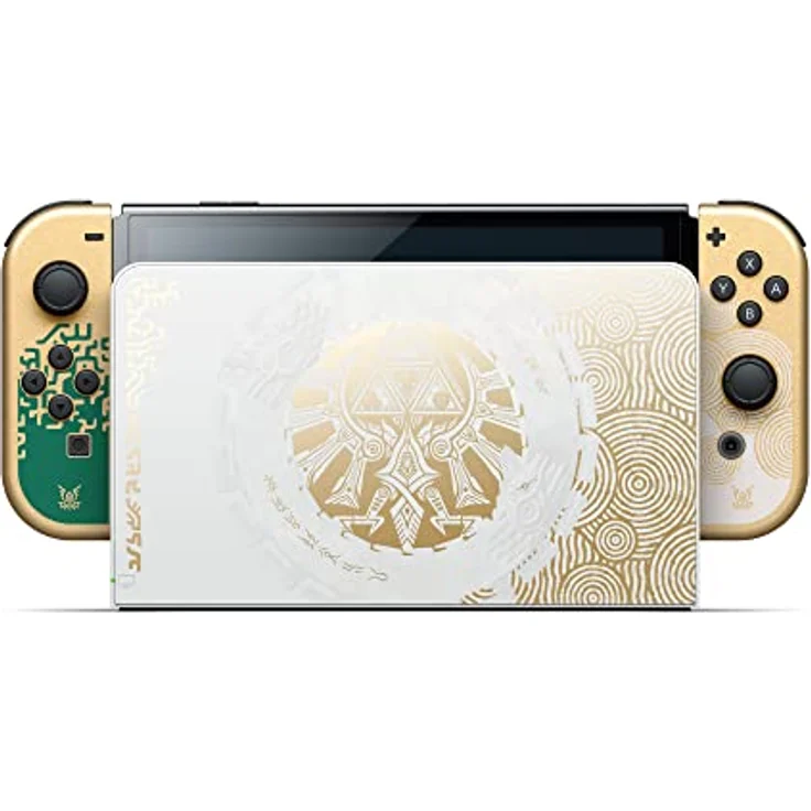 Nintendo [UK Import] Switch Konsole - OLED Model - The Legend of Zelda - Tears of The Kingdom Edition (UK) (Switch) – Bild 2