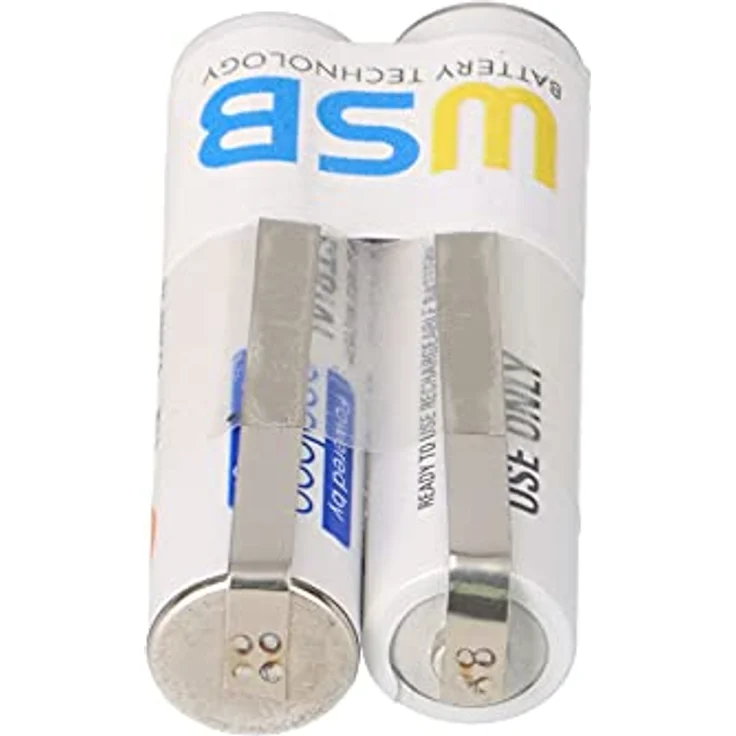 Akkupack passend Philips Rasierer BT9290 Akku 2,4 Volt 800mAh AAA 44,5 x 21x10,5mm mit Lötfahnen 2mm – Bild 5