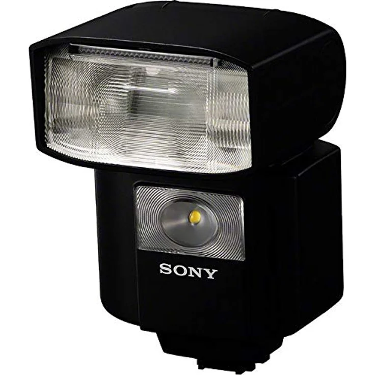 Sony HVL-F45RM externer Blitz mit kabelloser Funksteuerung (drahtlos, LED-Licht für Fotos und Videos) schwarz – Bild 2