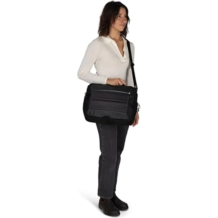 Osprey Ozone Aktentasche 42 cm mit Laptopfach (17.32"), Nylon, Schwarz, Unisex, viele Fächer – Bild 13