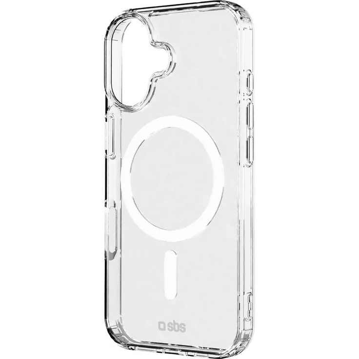 sbs mobile Transparente Hülle für Apple iPhone 17, MagSafe-kompatibel, steif, Modell TELIGMAGIP1763T
