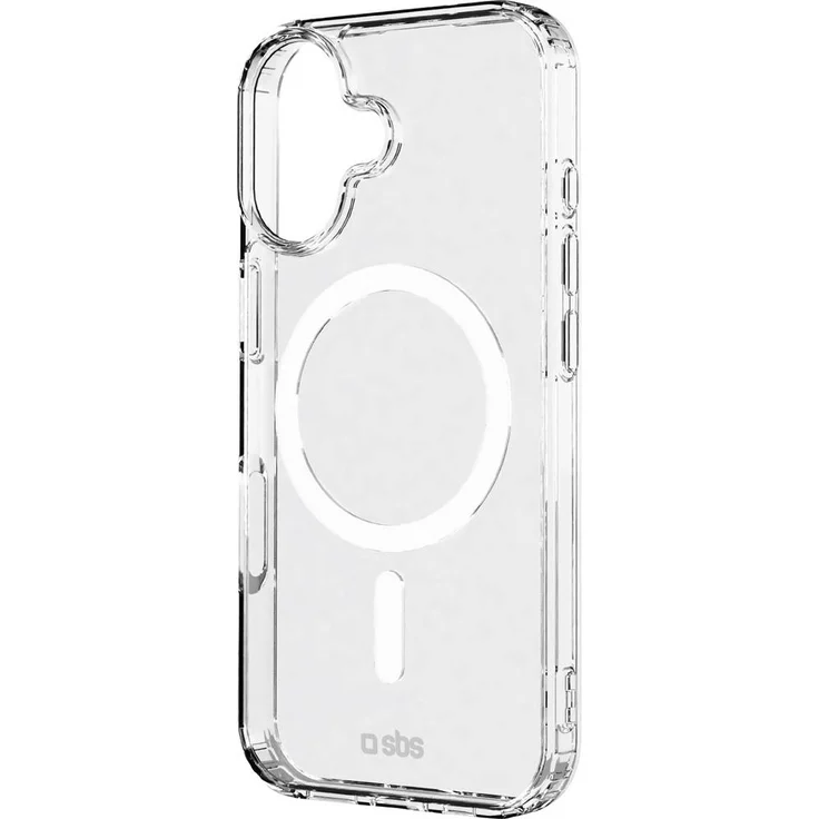sbs mobile Transparente Hülle für Apple iPhone 17, MagSafe-kompatibel, steif, Modell TELIGMAGIP1763T