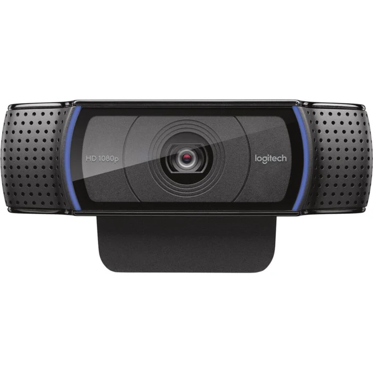 Logitech C920 HD PRO Webcam, Full-HD 1080p, 78° Sichtfeld, Autofokus, Klarer Stereo-Sound, Belichtungskorrektur, USB-Anschluss - Schwarz (960-001055) – Bild 7