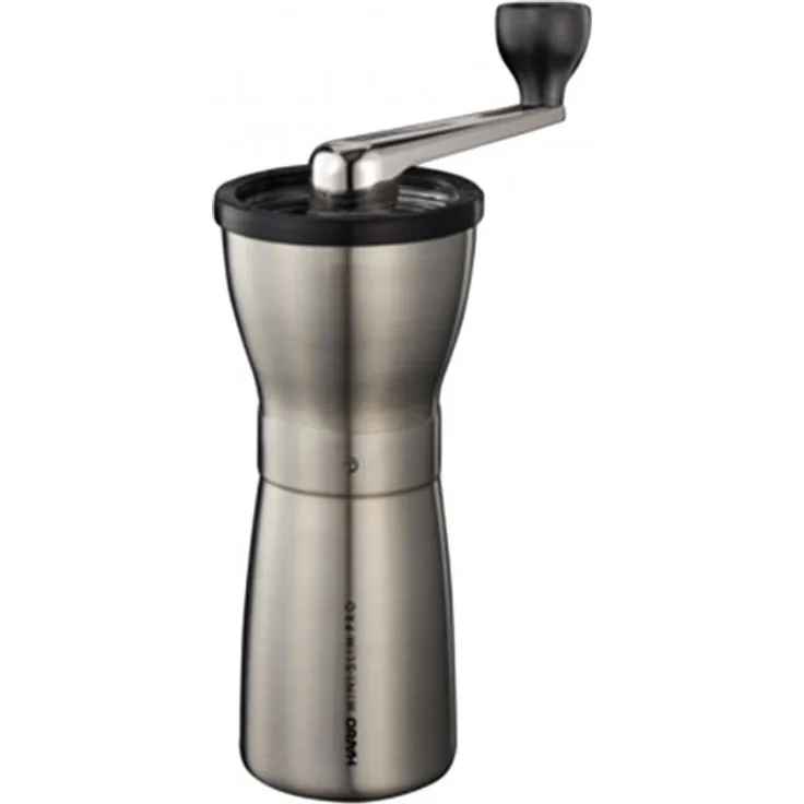 Hario MMSP-1-HSV Kaffeemühle, Stahlfarben