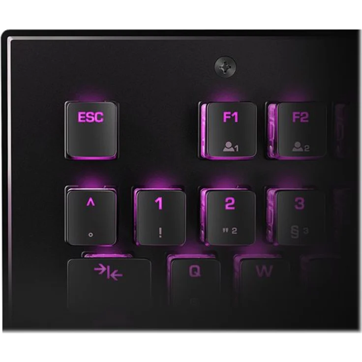 ROCCAT VULCAN 121 AIMO - Tastatur - mit Multimedia-Rad - hintergrundbeleuchtet - USB - Roccat Titan switches (ROC-12-670-BN) (DE QWERTZ) – Bild 6
