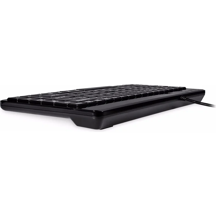 Perixx PERIBOARD-409 P, DE QWERTZ, Mini PS/2-Tastautur, 2 Hubs, schwarz (PERIBOARD-409 P) – Bild 4