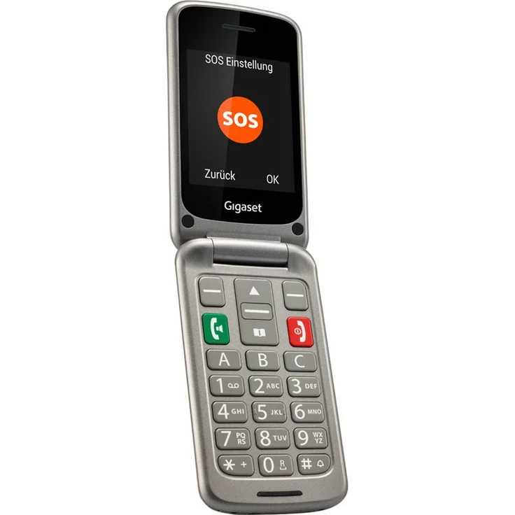 Gigaset GL590 Seniorenhandy Titan/Silber – Bild 8