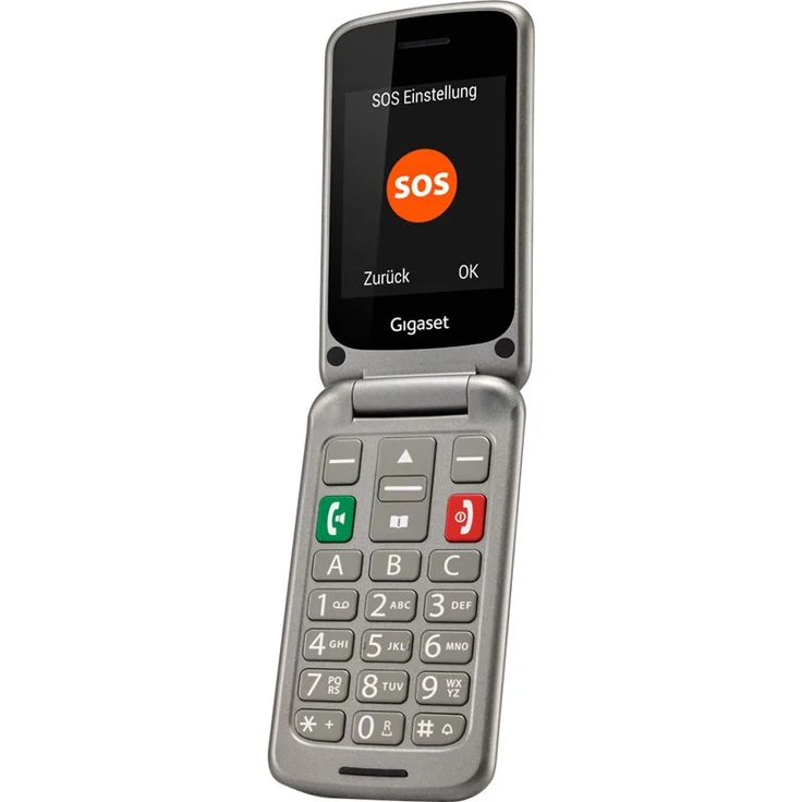 Gigaset GL590 Seniorenhandy Titan/Silber – Bild 9