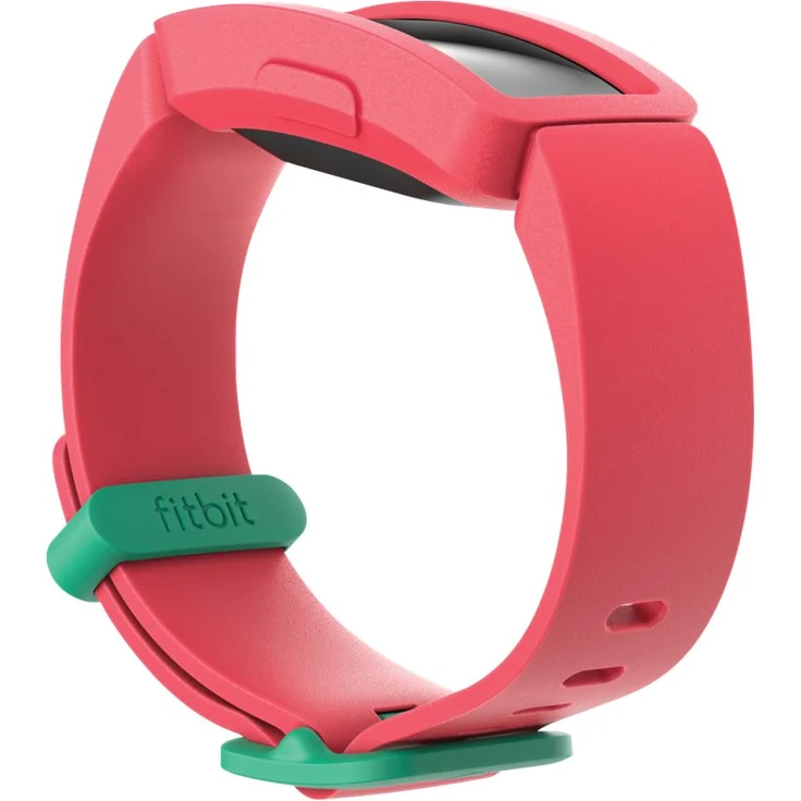 Fitbit Ace 2 Fitness-Tracker Kinder, Einheitsgröße, Watermelon/Teal – Bild 5