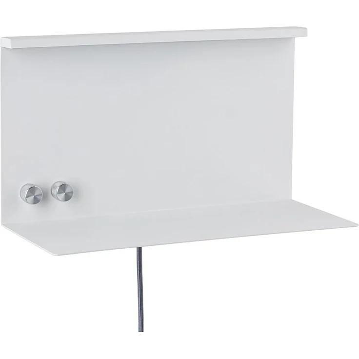 Paulmann 78919 LED Wandleuchte Jarina mit Ablage incl. 1x4,5 - 1x1,6 Watt dimmbar Wand-Leselampe Weiß Leseleuchte Metall Wandlampe 3000 K, 4.5 W – Bild 4