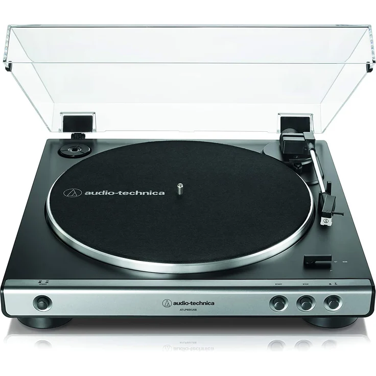 Audio-Technica AT-LP60XUSB VOLLAUTOMATISCHER STEREO-PLATTENSPIELER MIT RIEMENANTRIEB (ANALOG & USB) – Bild 1