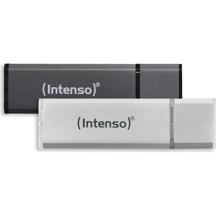 Intenso USB-Stick Alu Line 2 x 32 GB'' ''anthrazit/silber'''' – Bild 1