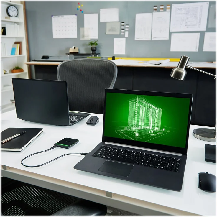 Seagate Barracuda Fast STJM1000400 - Solid-State-Disk - 1 TB - extern (tragbar) - USB 3.0 (USB-C Steckverbinder) (STJM1000400) – Bild 6