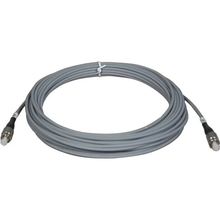 Triax TFC 10 - Glasfaserkabel (10 m, OFC, FC-PC, FC-PC, Male Connector-Female Connector, Grau)