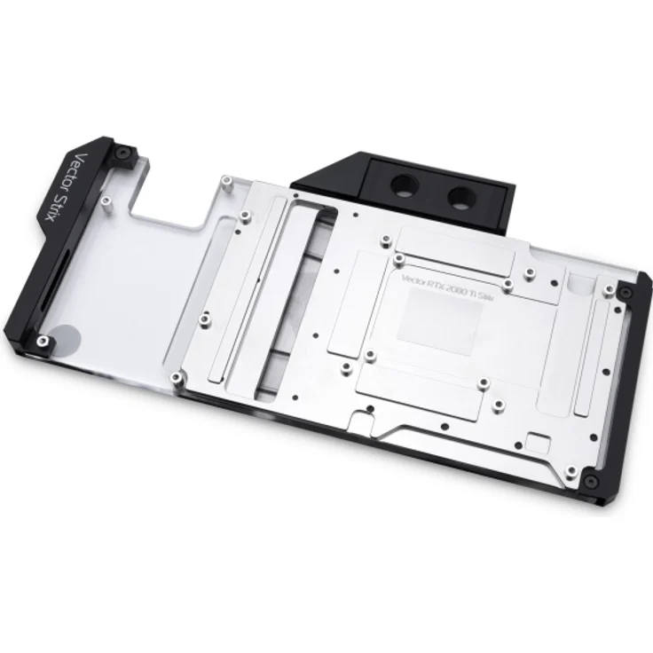 EK Water Blocks EK-Quantum Vector Strix RTX 2080 Ti D-RGB - Videokarte - NVIDIA GeForce RTX 2080 Ti - Intern - Nickel - Rot/Grün/Blau - Schwarz - Edelstahl (3831109814185) – Bild 2