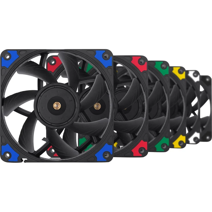 Noctua chromax NF-A12x15 PWM.black.swap - Gehäuselüfter - 120 mm - Schwarz (NF-A12x15 PWM CH.BK.S) - Preisvergleich – Bild 2