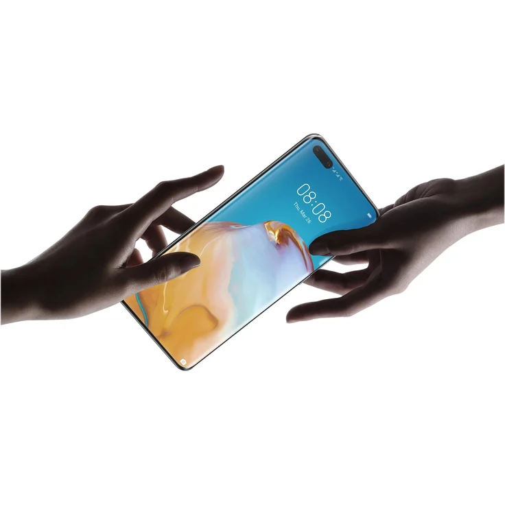 Huawei P40 Pro 5G Smartphone 16,71cm (6,58 Zoll) OLED-Display, 256GB interner Speicher, 8GB RAM, Dual-SIM, Android, Silver Frost – Bild 12