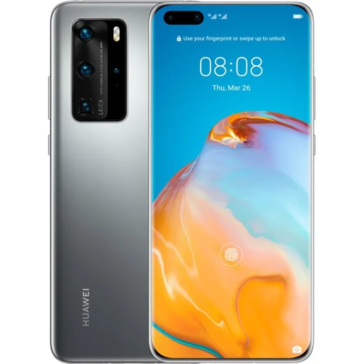 Huawei P40 Pro 5G Smartphone 16,71cm (6,58 Zoll) OLED-Display, 256GB interner Speicher, 8GB RAM, Dual-SIM, Android, Silver Frost – Bild 11
