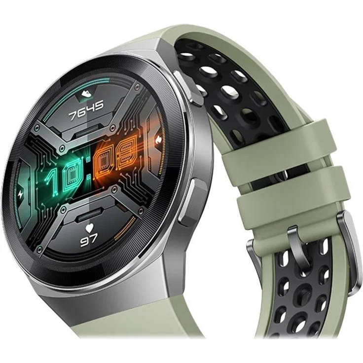 Huawei Watch GT 2e Smartwatch GPS, Unisex, 46,8mm, Mint Green – Bild 5