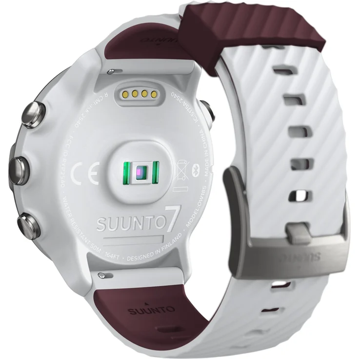 Suunto 7 Smartwatch GPS, Unisex, 50mm, White Burgundy – Bild 6