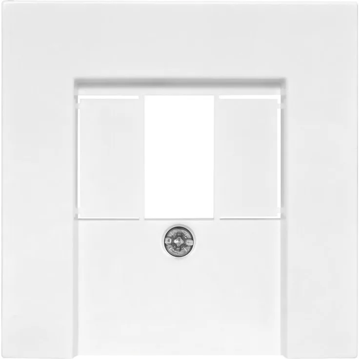 GIRA 027603 Abdeckung TAE+Stereo+USB System 55 reinweiß
