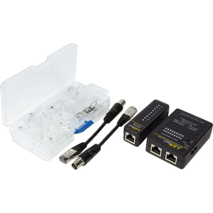 LogiLink Professional WZ0030 Netzwerk-Werkzeug-Set, Schwarz – Bild 2