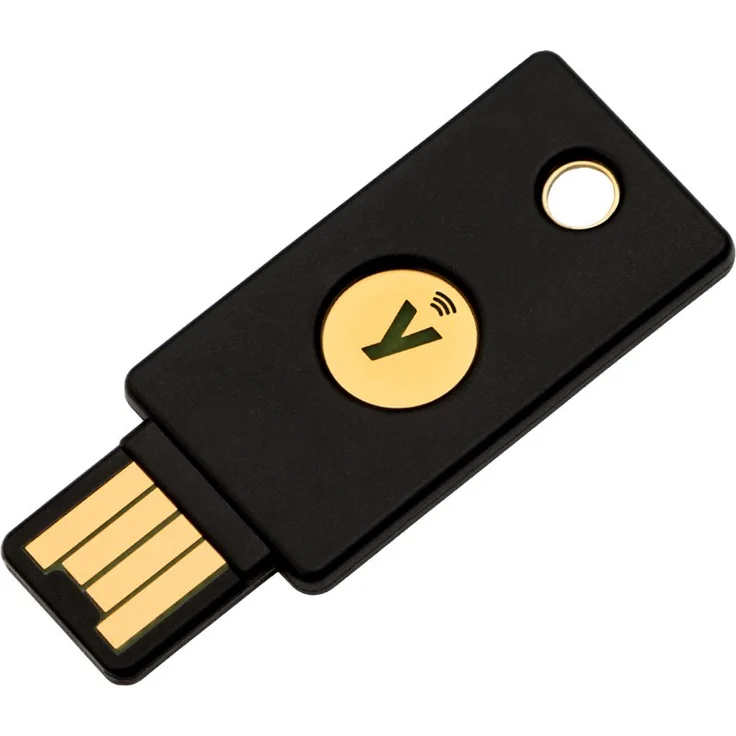 Yubico - YubiKey 5 NFC - Two Factor Authentication USB and NFC Security Key, Fits USB-A Ports and Works with Supported NFC Mobile Devices - Protect Your Online Accounts with More Than a Password – Bild 4