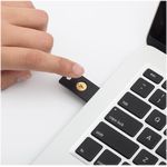 Yubico - YubiKey 5 NFC - Two Factor Authentication USB and NFC Security Key, Fits USB-A Ports and Works with Supported NFC Mobile Devices - Protect Your Online Accounts with More Than a Password