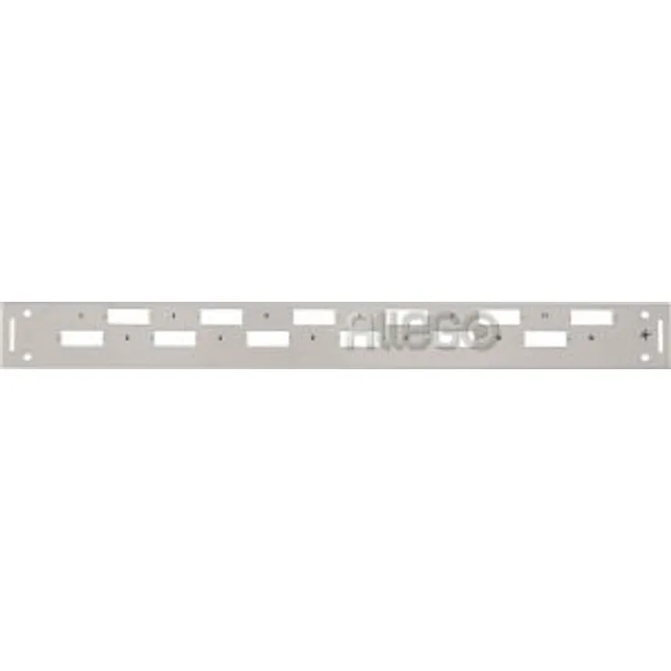 Telegärtn. 19 Frontplatte 1HE für 12xLCD/ TN-FP12LCD-Be-1HE, H02025A0358