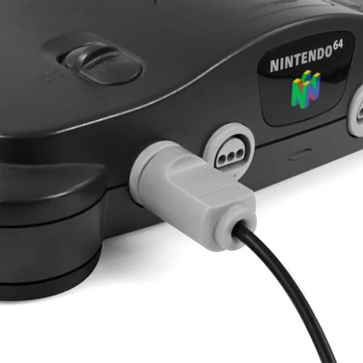 Eaxus N64 Controller - Gamepad für Nintendo 64, Schwarz – Bild 7