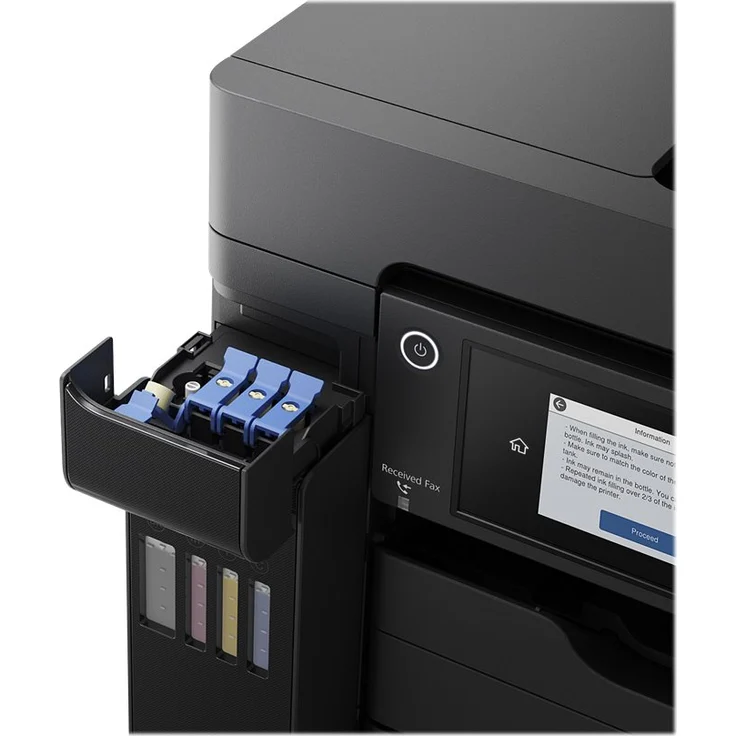 Epson EcoTank ET-16650 4-in-1 Tintenstrahl-Multifunktionsgerät (Drucker, Scanner, Kopierer, Fax) Auflösung: 4800 x 2400, USB, LAN, WLAN, Mopria, AirPrint, Cloud Print (C11CH71401) – Bild 10