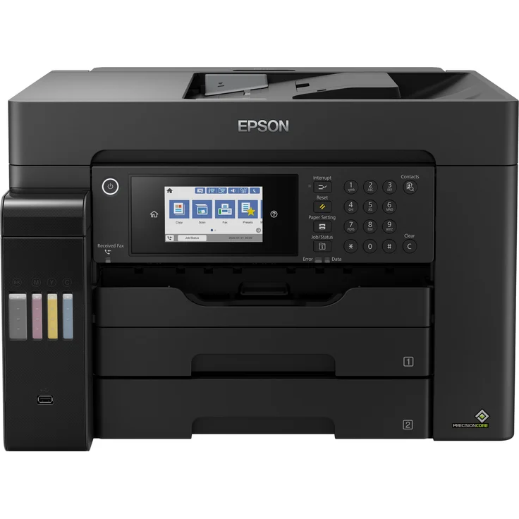 Epson EcoTank ET-16650 4-in-1 Tintenstrahl-Multifunktionsgerät (Drucker, Scanner, Kopierer, Fax) Auflösung: 4800 x 2400, USB, LAN, WLAN, Mopria, AirPrint, Cloud Print (C11CH71401) – Bild 7