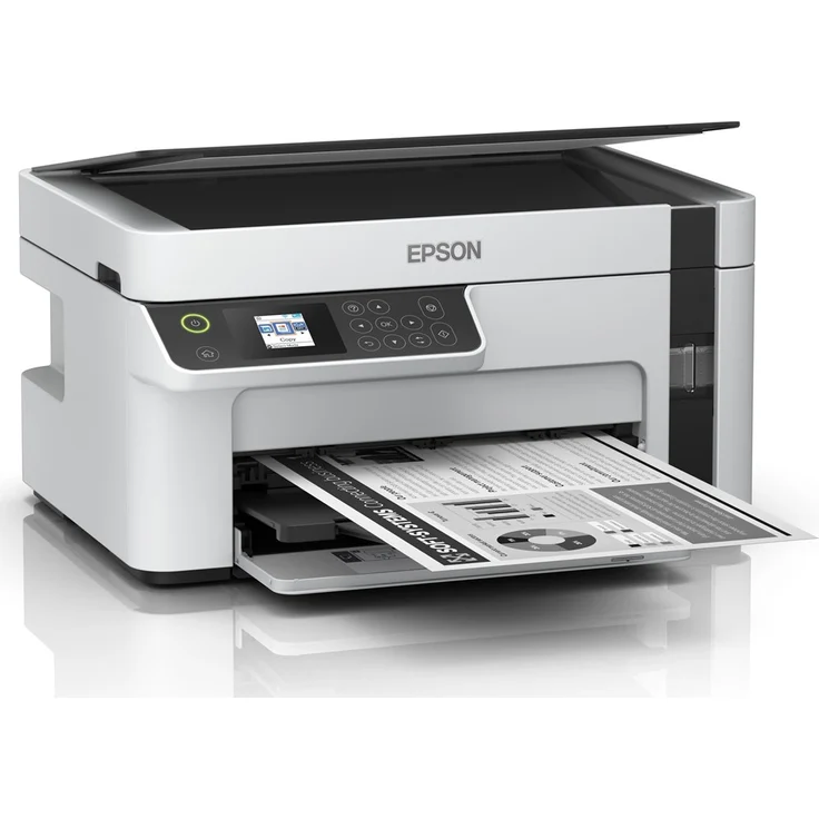 Epson EcoTank ET-M2120 (3-in-1) Multifunktionsdrucker - (Tintenstrahl) Mono, Druckgeschwindigkeit: 15 s/w, Auflösung: 1440 x 720, WLAN, Wi-Fi Direct (C11CJ18401) – Bild 20