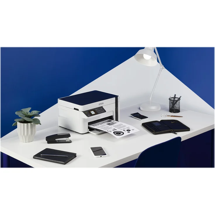 Epson EcoTank ET-M2120 (3-in-1) Multifunktionsdrucker - (Tintenstrahl) Mono, Druckgeschwindigkeit: 15 s/w, Auflösung: 1440 x 720, WLAN, Wi-Fi Direct (C11CJ18401) – Bild 9
