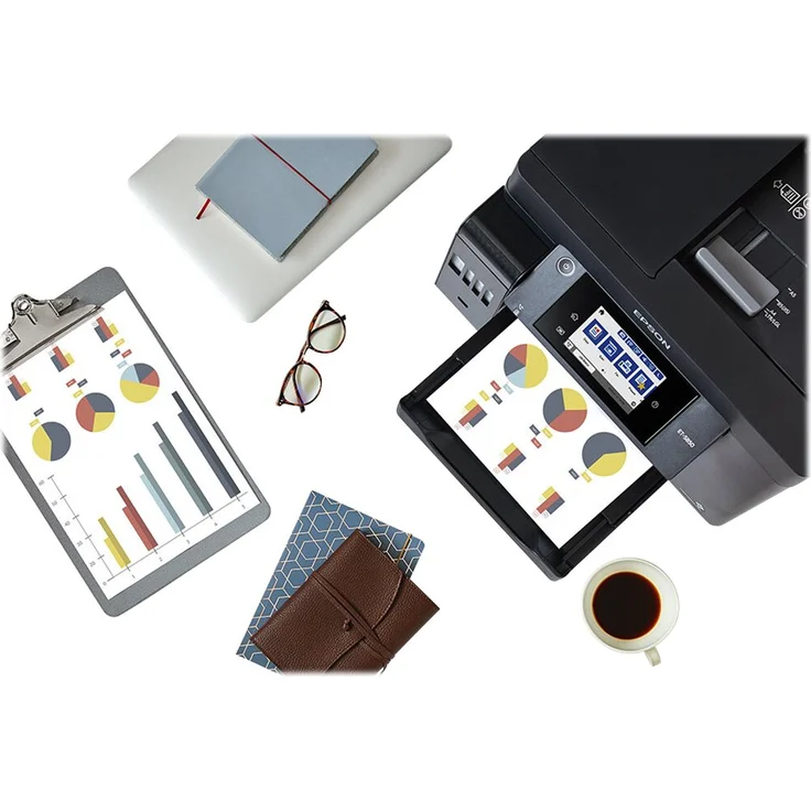 Epson EcoTank ET-5850 4-in-1 Tintenstrahl-Multifunktionsgerät (Drucker, Scanner, Kopierer, Fax) Auflösung: 1200 x 4800, USB, LAN, WLAN, Mobile Print, AirPrint, Wi-Fi Direct, Cloud Print (C11CJ29401) – Bild 17