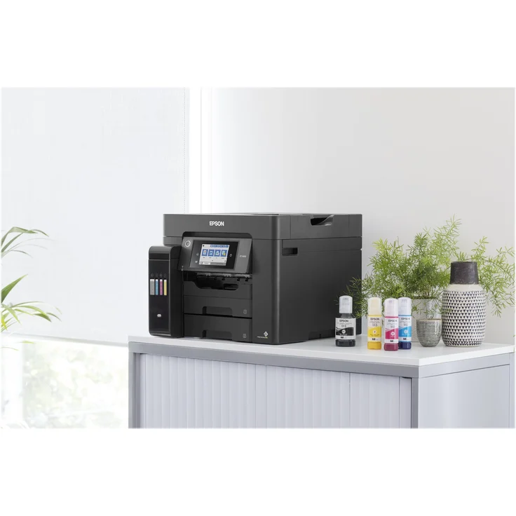 Epson EcoTank ET-5850 4-in-1 Tintenstrahl-Multifunktionsgerät (Drucker, Scanner, Kopierer, Fax) Auflösung: 1200 x 4800, USB, LAN, WLAN, Mobile Print, AirPrint, Wi-Fi Direct, Cloud Print (C11CJ29401) – Bild 11