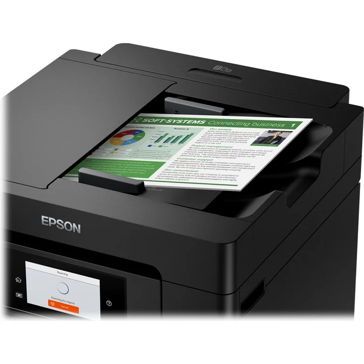 Epson EcoTank ET-5850 4-in-1 Tintenstrahl-Multifunktionsgerät (Drucker, Scanner, Kopierer, Fax) Auflösung: 1200 x 4800, USB, LAN, WLAN, Mobile Print, AirPrint, Wi-Fi Direct, Cloud Print (C11CJ29401) – Bild 18