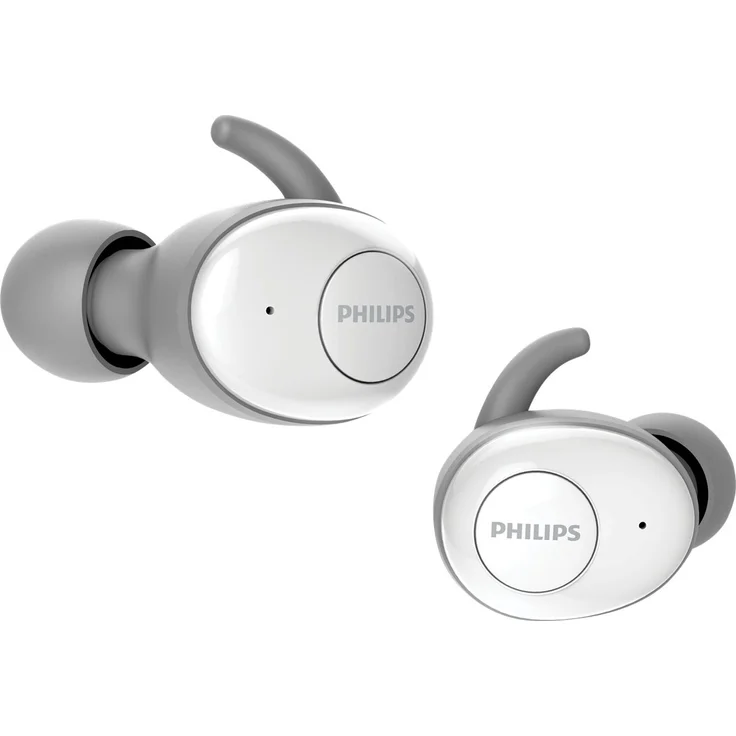 Philips SHB2515WT-10 In-Ear Kopfhörer, mit Bluetooth, Mikrofon, grau, weiß – Bild 7