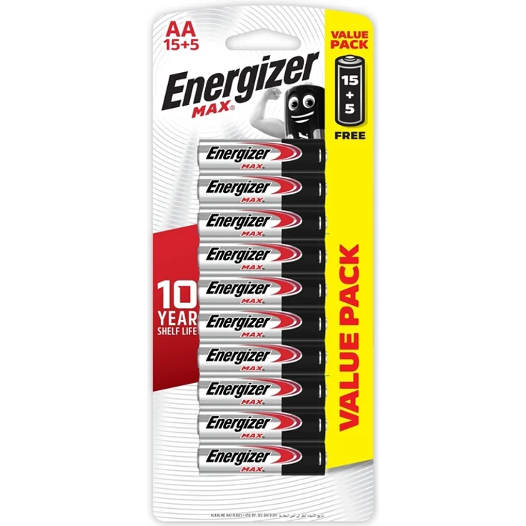 Energizer MAX AA 15+5 – Bild 1